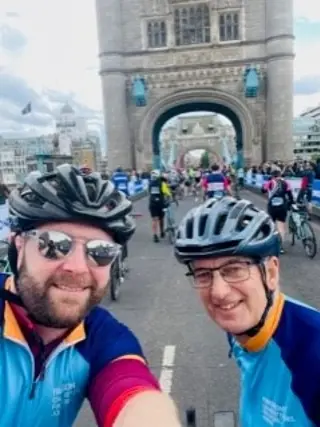Chris Brooking of Price Forbes on Ride London 100 for Parkinson's research