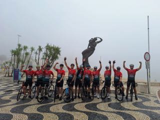 Ride4Life team for 2024 get ready to set off in Cascais