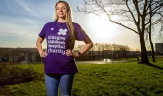 Rachael Stewart, a Glasgow Children’s Hospital Charity Volunteer 