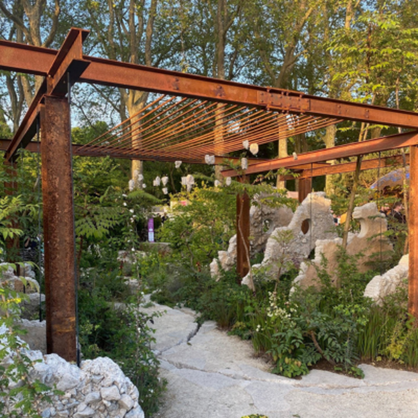 Samaritans' Listening Garden - the entrance to the garden