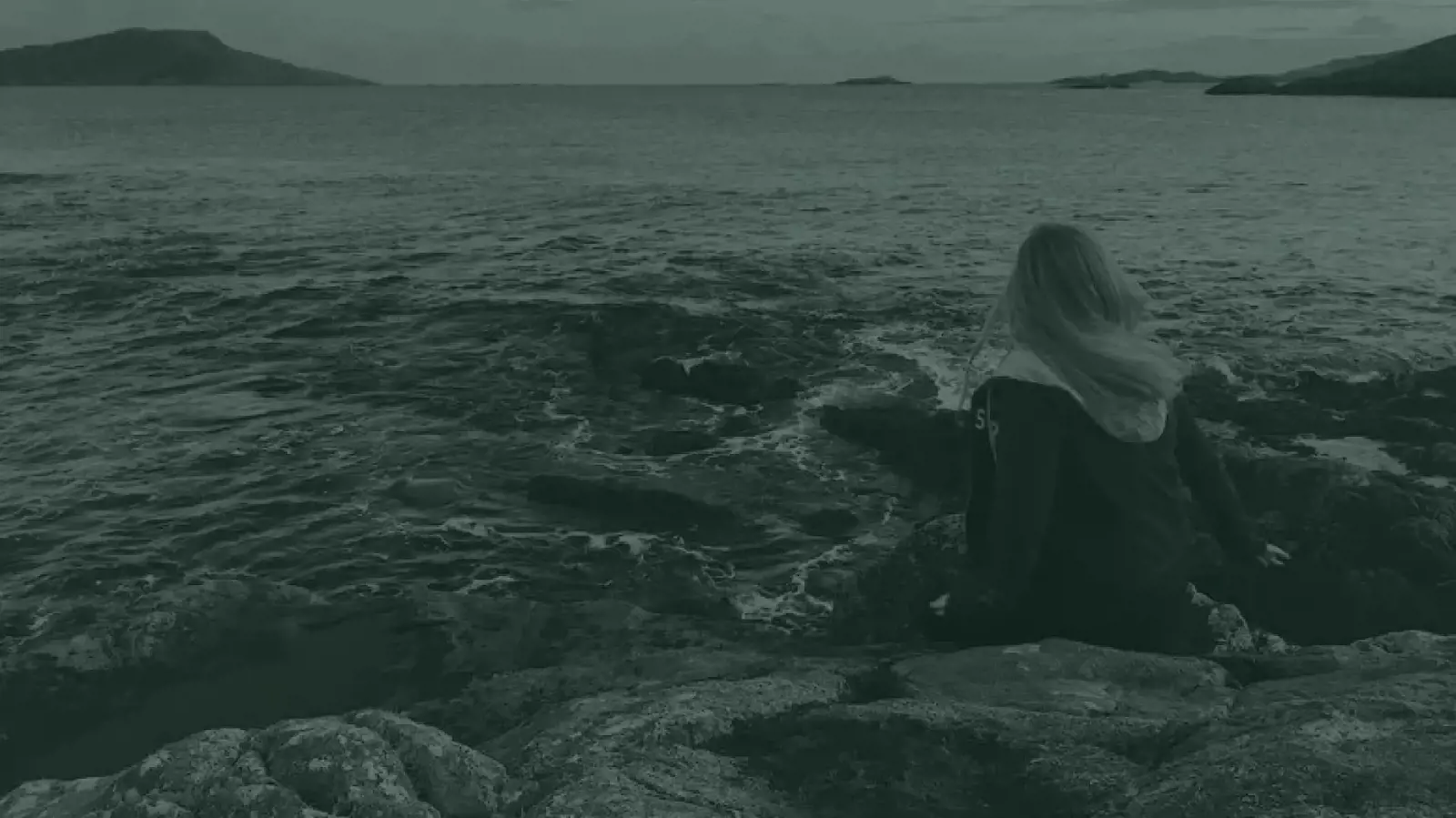 Back of Eilidh MacLeod looking out to sea, ACT was set up in her memory